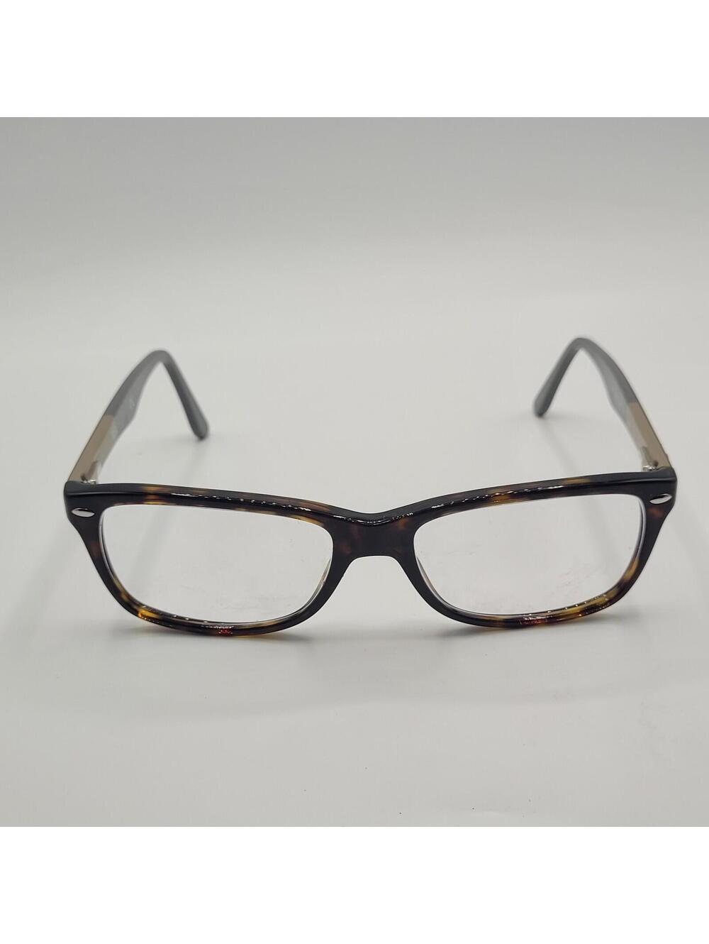 Ray Ban Eyeglasses RB 5228 Grey Beige Color Block 55-17-140 - Picture 5 of 5